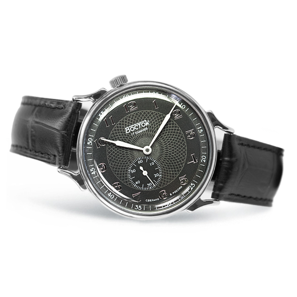 Reloj Vostok 581098 Calibre 2403 A Cuerda Made in Russia 38mm [EXCLUSIVO]