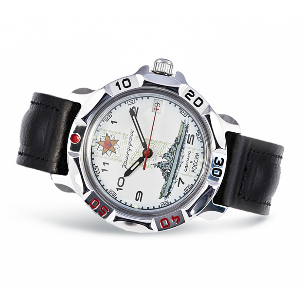 Reloj Vostok Komandirskie 811428 A Cuerda Made in Russia 40,9 mm