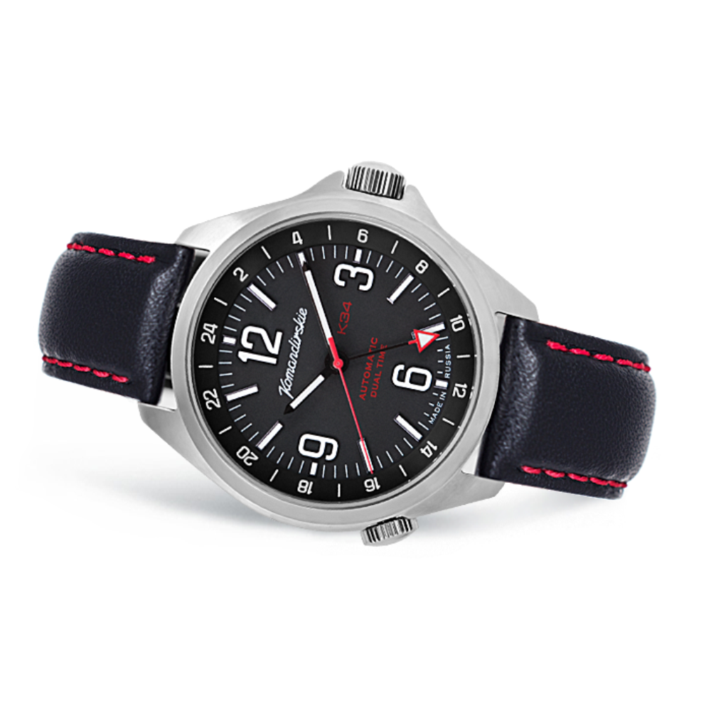 Vostok Komandirskie 470612 GMT Automático Made in Russia 42mm [EXCLUSIVO]