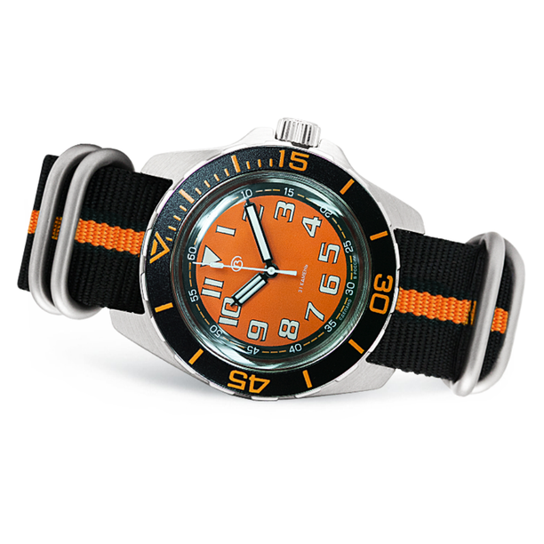 Reloj Vostok Amphibia 14034В Automático Buceo Made in Russia 44,4 mm [EXCLUSIVO]