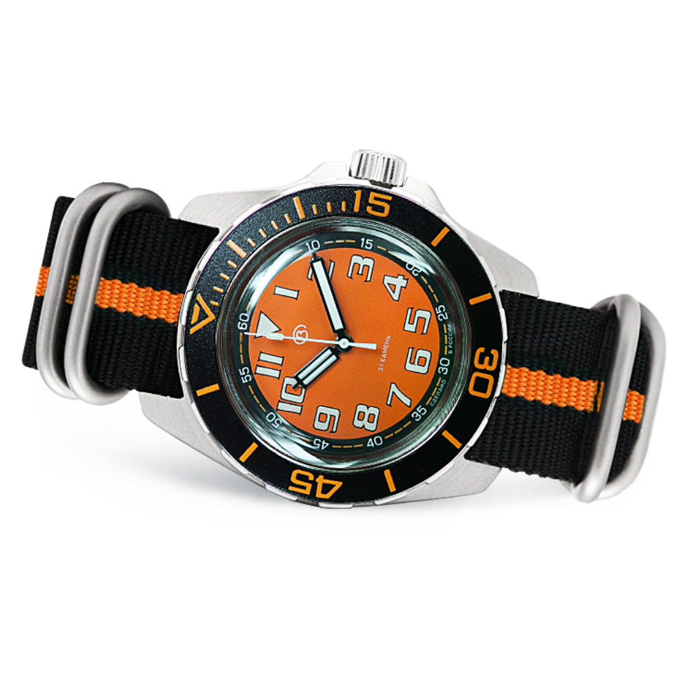 Reloj Vostok Amphibia 14034В Automático Buceo Made in Russia 44,4 mm [EXCLUSIVO]