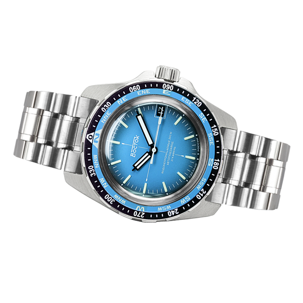 Reloj Vostok Amphibia 14054B Automático Buceo Made in Russia 44,4 mm [EXCLUSIVO]