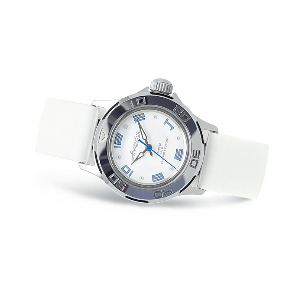 Reloj Vostok Amphibia 051458 A Cuerda Buceo Made in Russia 35,5mm Mini