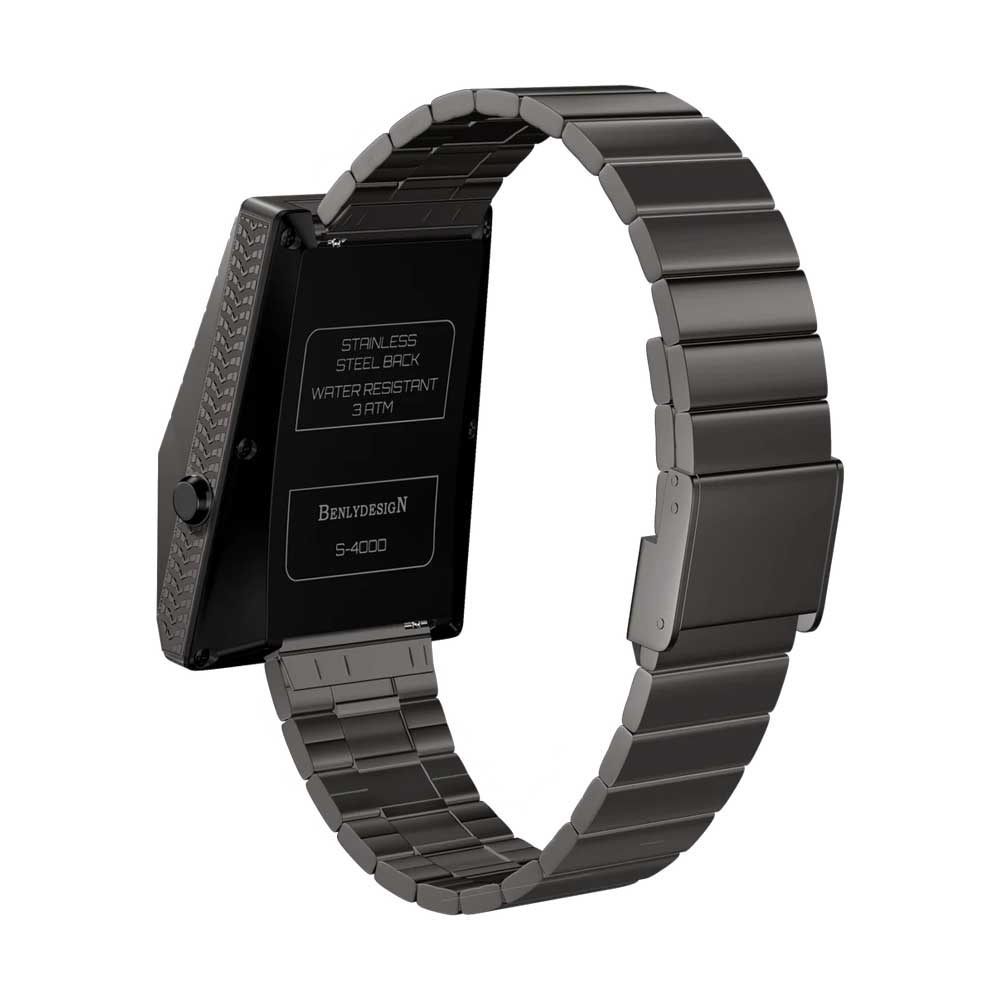 Reloj Benly Design S4000B-W Armored Tank OLED