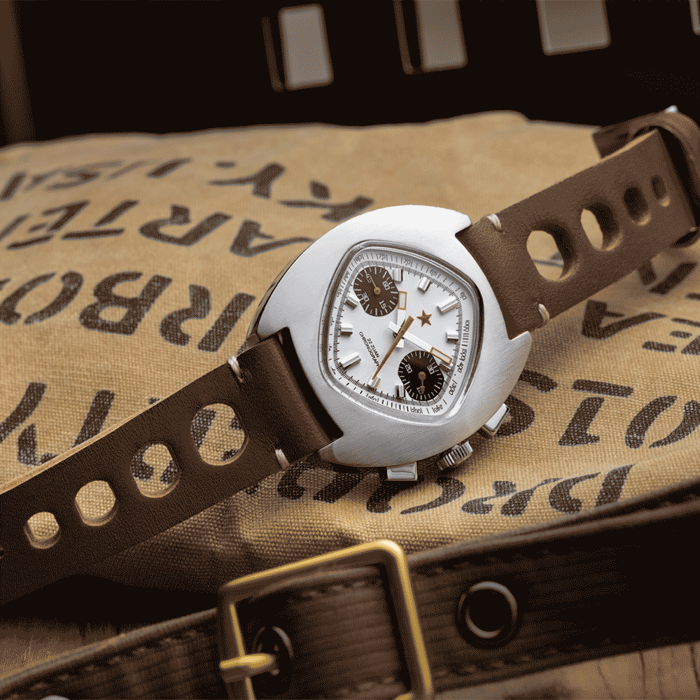 Reloj Red Star 1970 Retro Chronograph Seagull ST19 8823G-B 41mm