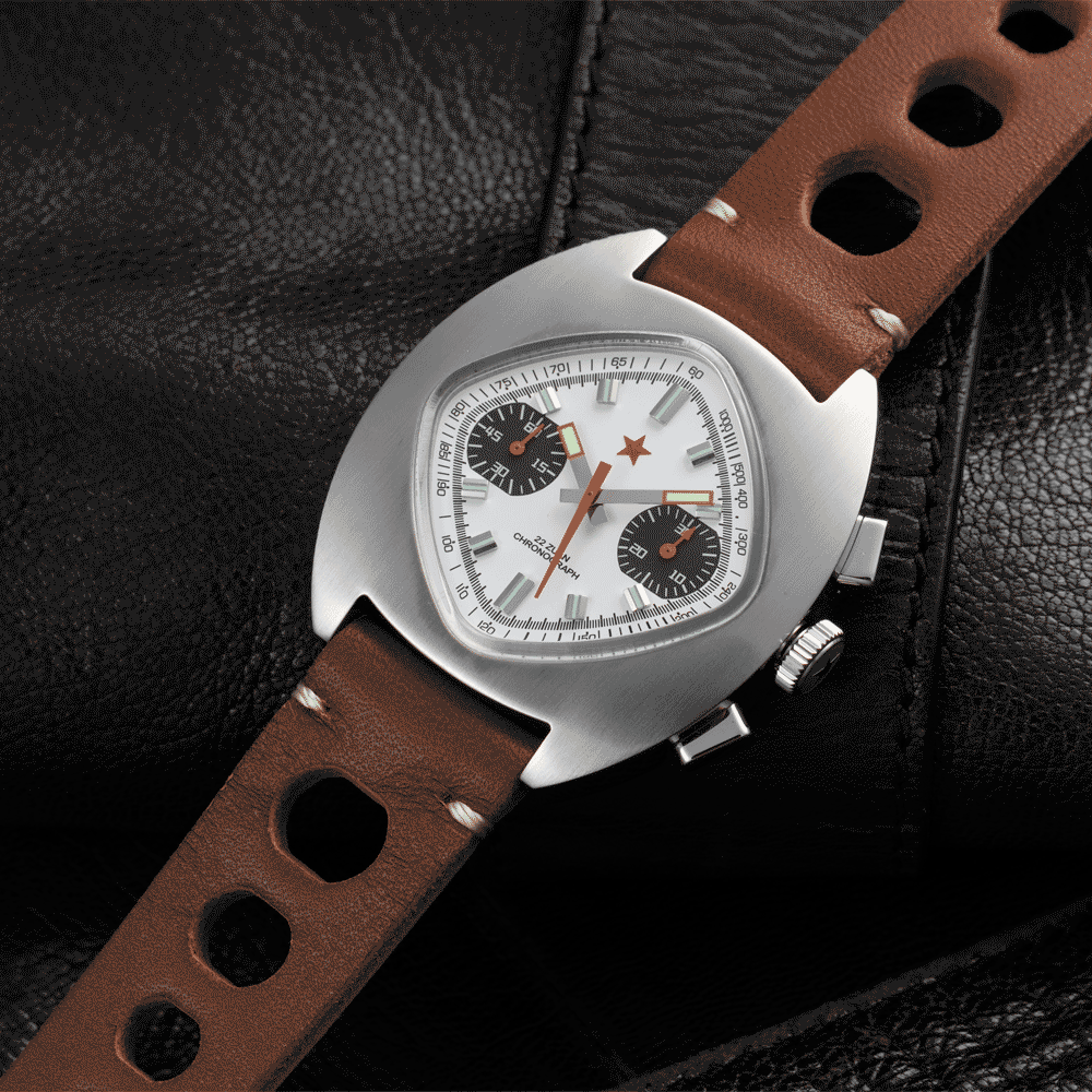 Reloj Red Star 1970 Retro Chronograph Seagull ST19 8823G-B 41mm