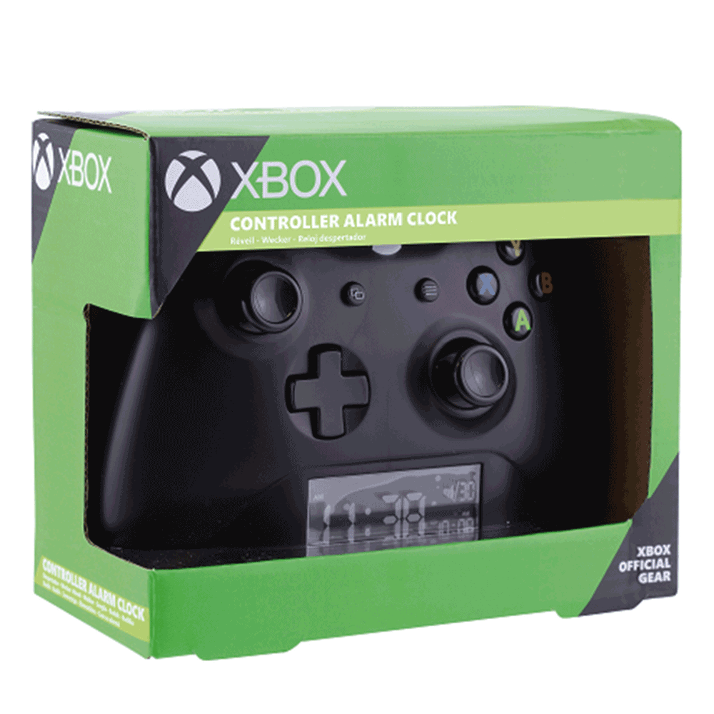 Reloj Despertador Xbox Black Official Licensed Product USB