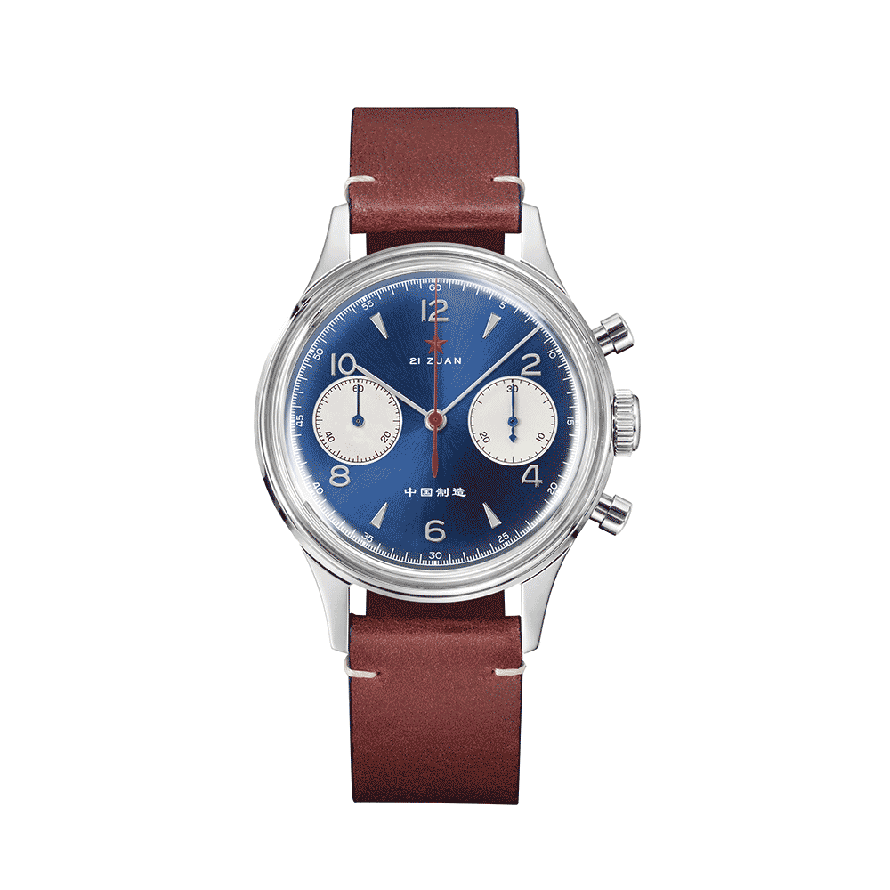 Reloj Red Star Seagull 1963 Hand Wind Mechanical Chronograph 6345G-C 38mm