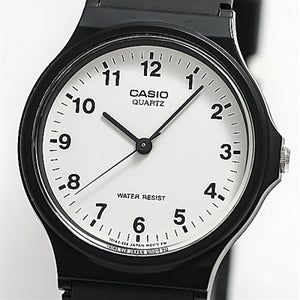 Reloj Vintage Casio MQ-24-7BLDF Análogo Resina Blanco Números