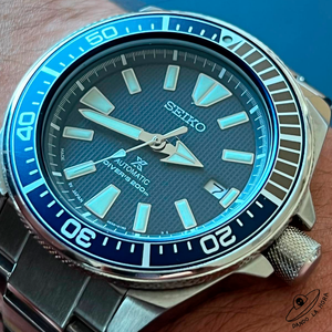 Reloj Seiko Prospex SRPB49J1 "Samurai" Azul 43.8mm Made in Japan