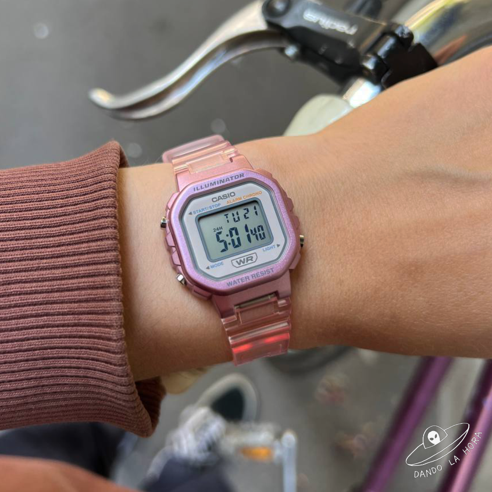 Reloj casio mujer transparente sale