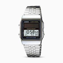 Reloj Vintage Casio Solar AL-180AMVV-1DF Digital Metálico Plateado