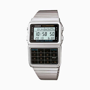 Reloj Calculadora Databank Casio Vintage DBC-611-1DF Plateado