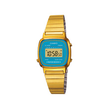 Reloj Vintage Casio LA670WGA-2DF Digital Metálico Calipso/Dorado
