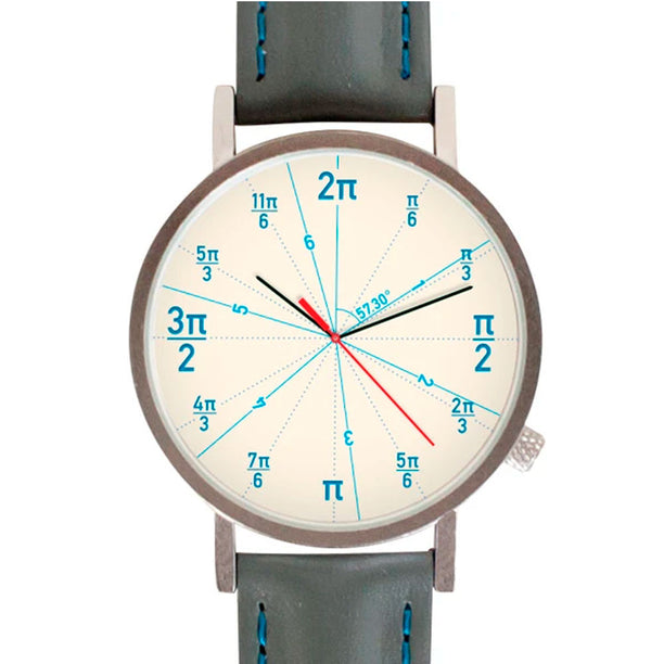 Reloj Análogo Philosophers Guild Π Radianes 38mm - Dando la Hora