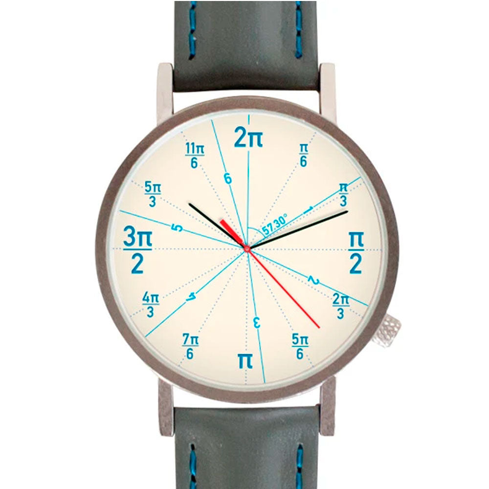 Reloj Análogo Philosophers Guild Π Radianes 38mm - Dando la Hora
