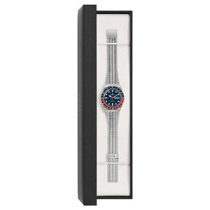 Reloj Análogo Q Timex Reissue TW2U61300 1979 Acero 38mm  - Dando la Hora