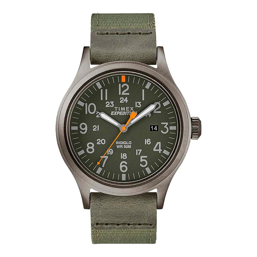 Reloj Análogo Timex TW4B1400 Expedition Indiglo NATO 40mm