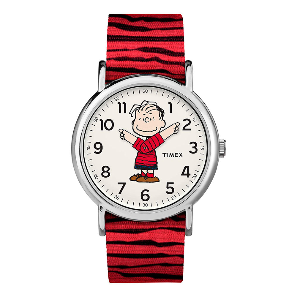 Reloj Análogo Timex Weekender Serie Peanuts x Linus 38mm [EXCLUSIVO]