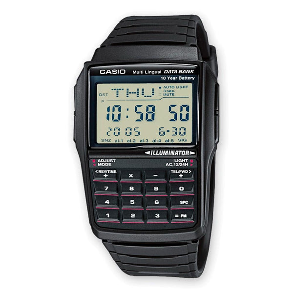 Reloj Calculadora Casio Databank Vintage DBC-32-1ADF - Dando la Hora -  Dando La Hora