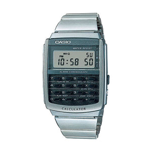 Reloj Calculadora Casio Vintage CA-506-1DF Plateado - Dando la Hora