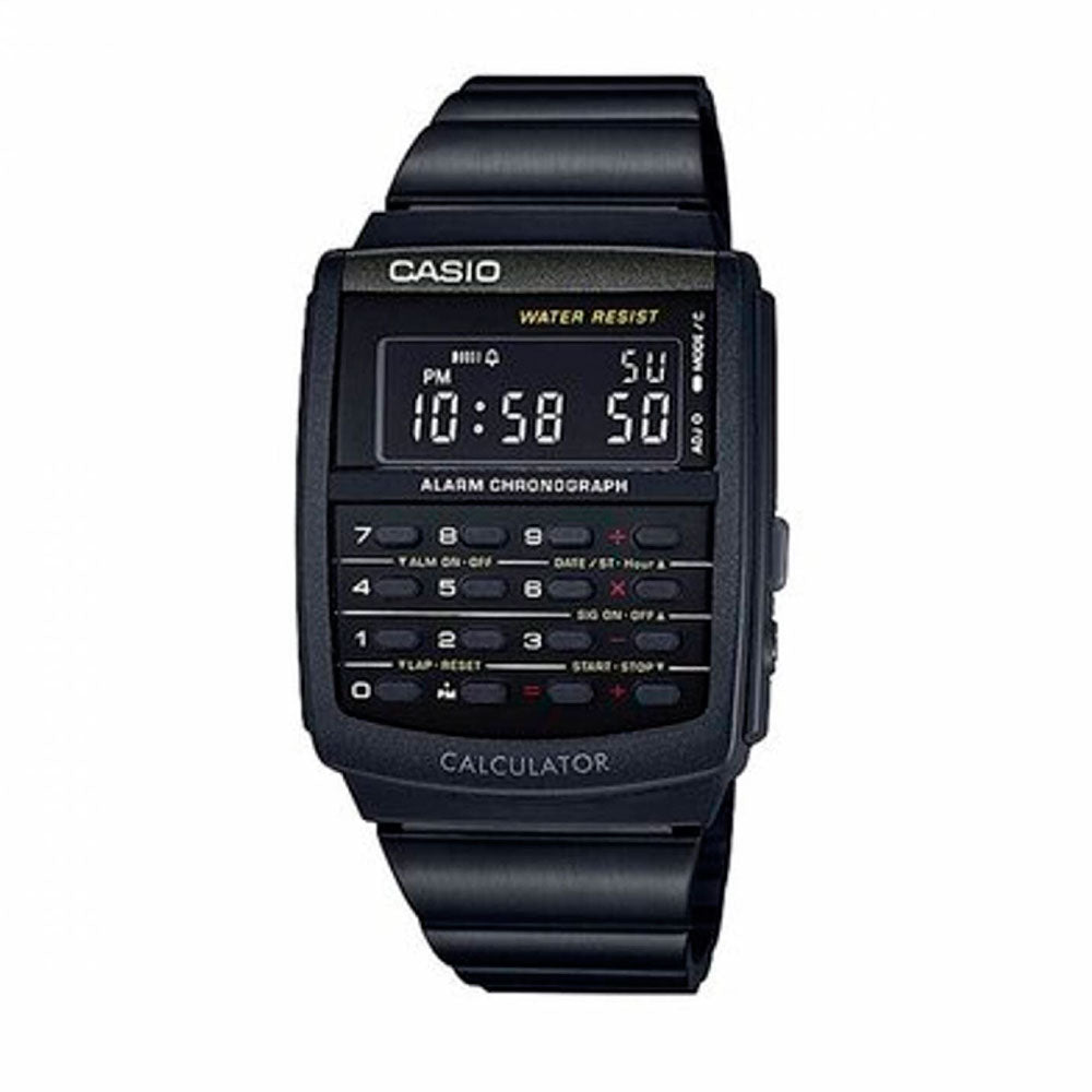 Reloj Calculadora Casio Vintage CA 506B 1ADF Negro Dando la Hora Dando La Hora