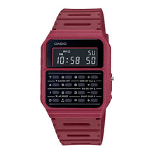 Reloj Calculadora Casio Vintage CA-53WF-4BDF Rojo Pantalla Negativa
