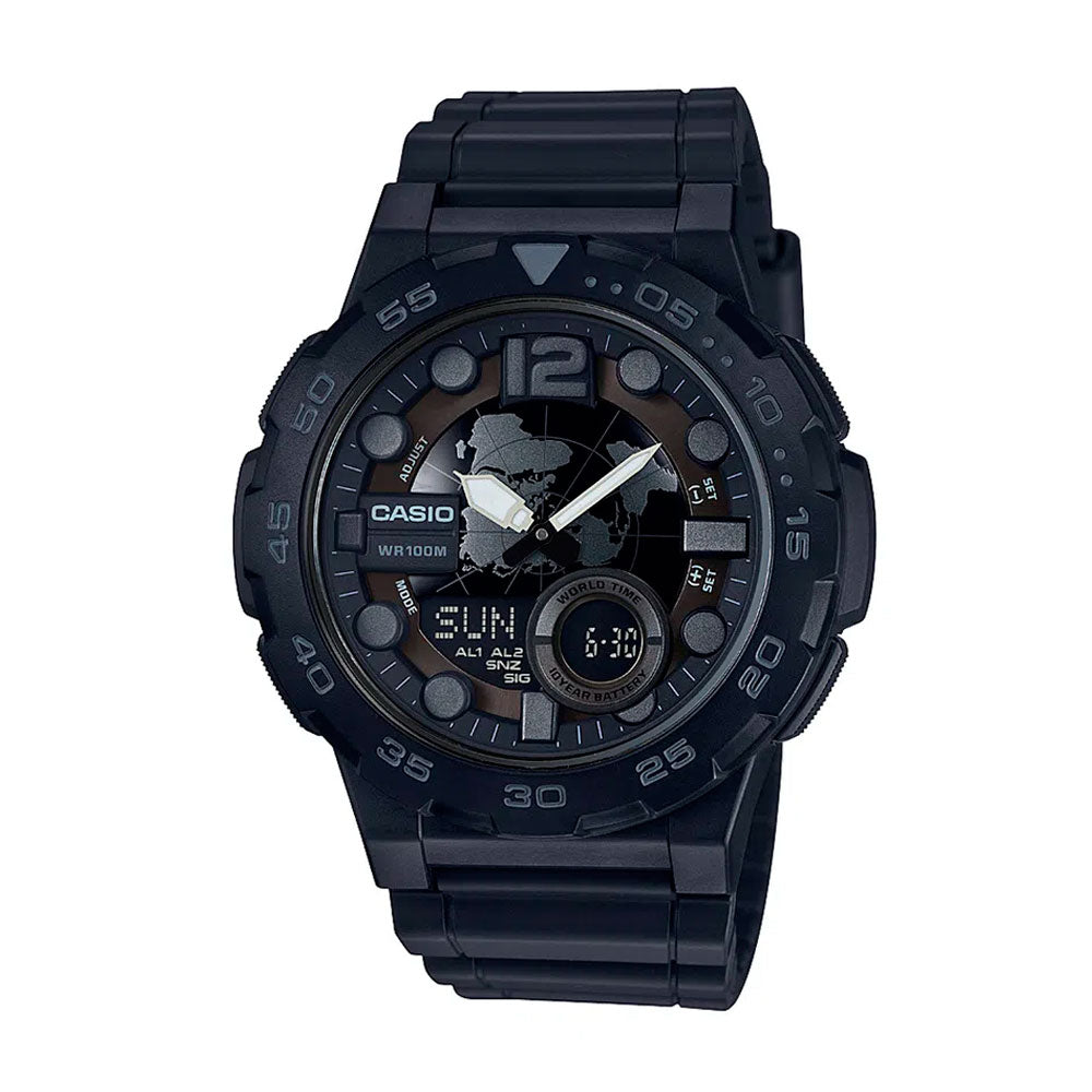 Reloj Casio Análogo/Digital Vintage AEQ-100W-1BVDF - Dando la Hora