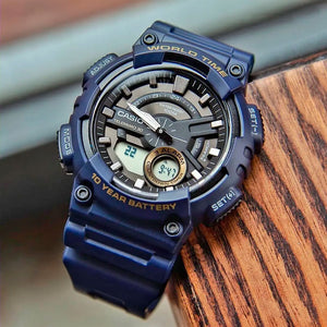 Reloj Casio Análogo Digital Vintage AEQ-110W-2AVCF - Dando la Hora