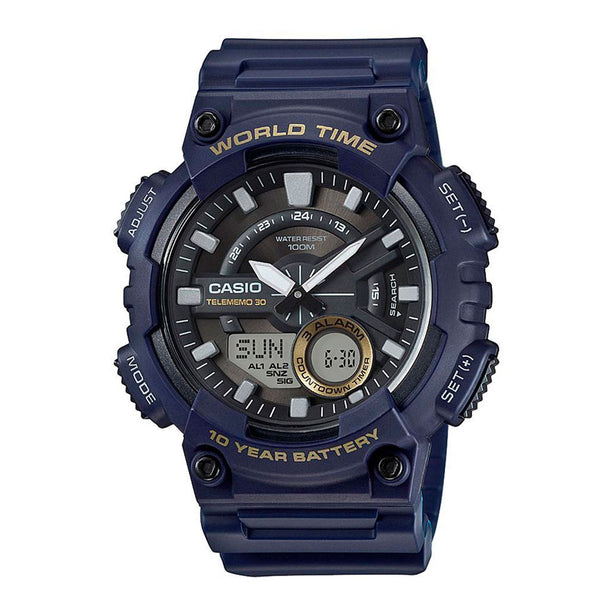 Reloj Casio Análogo Digital Vintage AEQ-110W-2AVCF - Dando la Hora