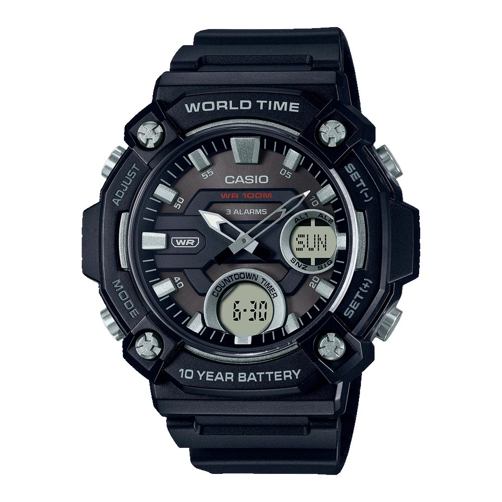 Reloj Casio Análogo/Digital Vintage AEQ-120W-1AVDF - Dando la Hora