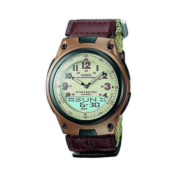 Reloj Casio Análogo/Digital Vintage AW-80V-5BVDF Explorador