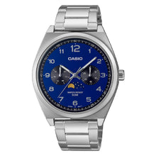 Reloj Casio Análogo MTP-M300D-2AVDF Moonphase Acero 40mm - Dando la Hora