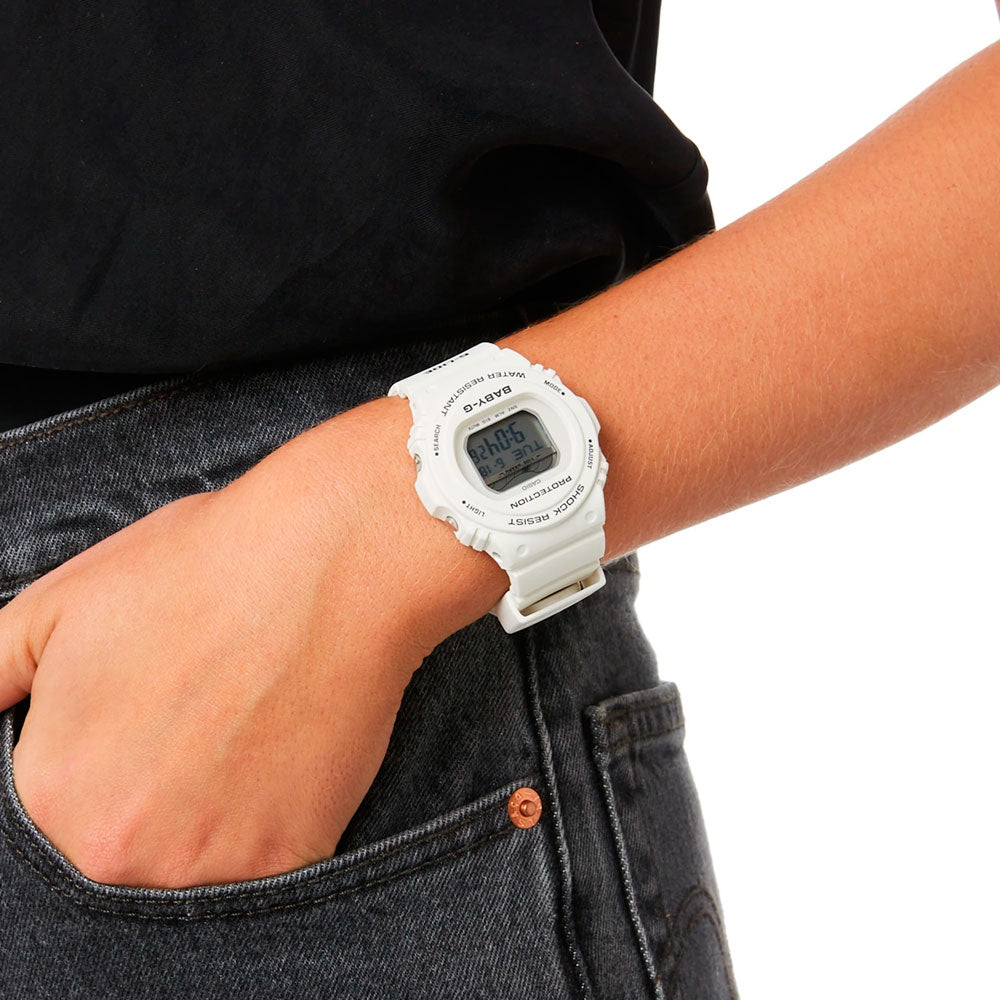 Reloj Casio Baby-G BLX-570-7DR Blanco - Dando la Hora