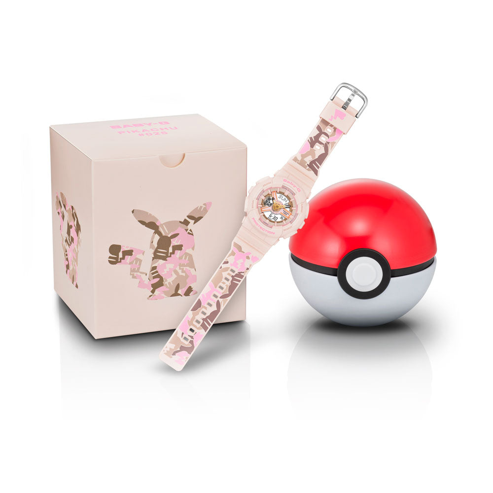 Reloj Casio Baby-G Pikachu BA-110PKC-4ADR Pokemon Mini - Dando la Hora