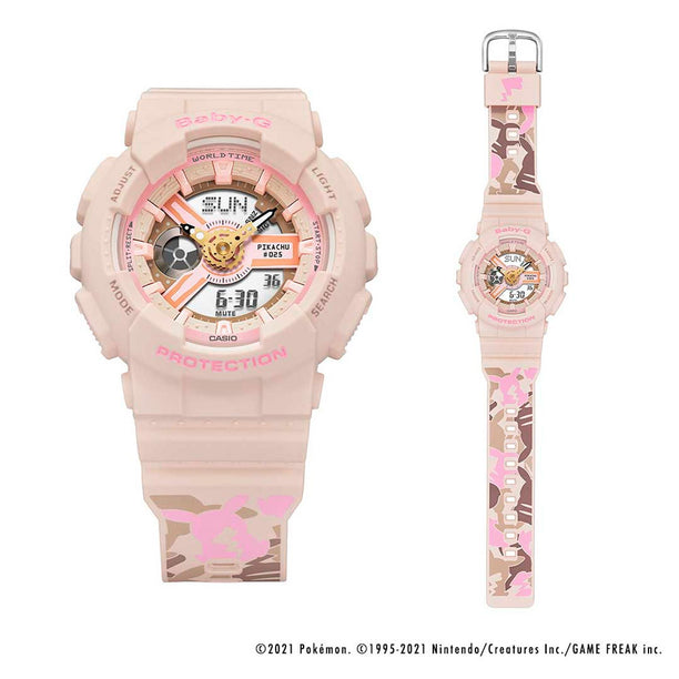 Reloj Casio Baby-G Pikachu BA-110PKC-4ADR Pokemon Mini - Dando la Hora