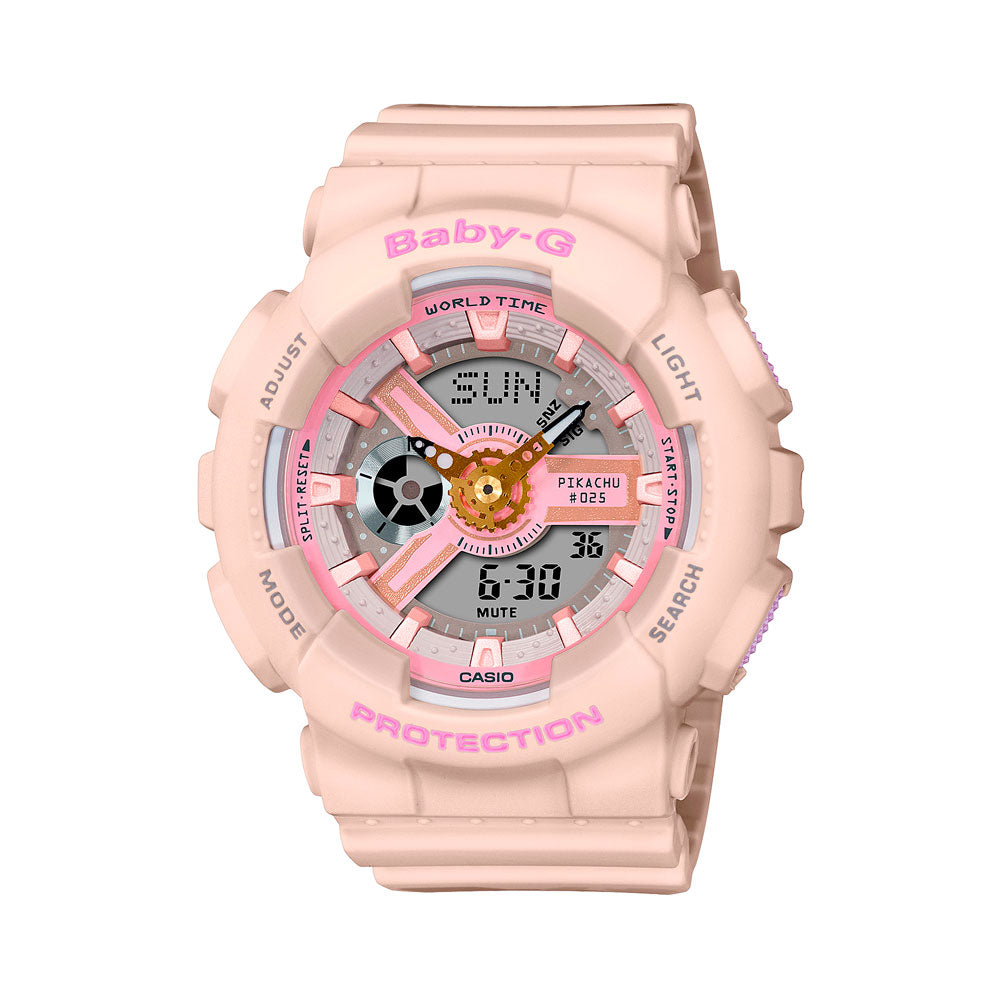 Reloj Casio Baby-G Pikachu BA-110PKC-4ADR Pokemon Mini - Dando la Hora