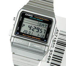 Reloj Casio Databank Vintage DB-380-1DF Plateado