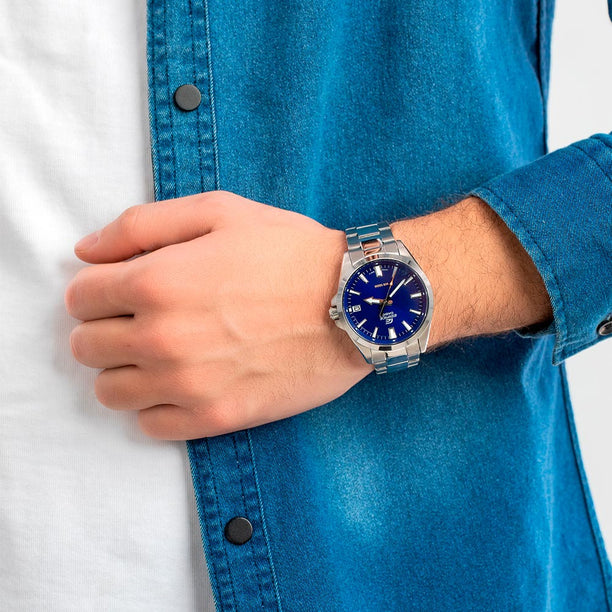 Reloj Casio Edifice EFV-100D-2AVUDF Acero - Dando la Hora