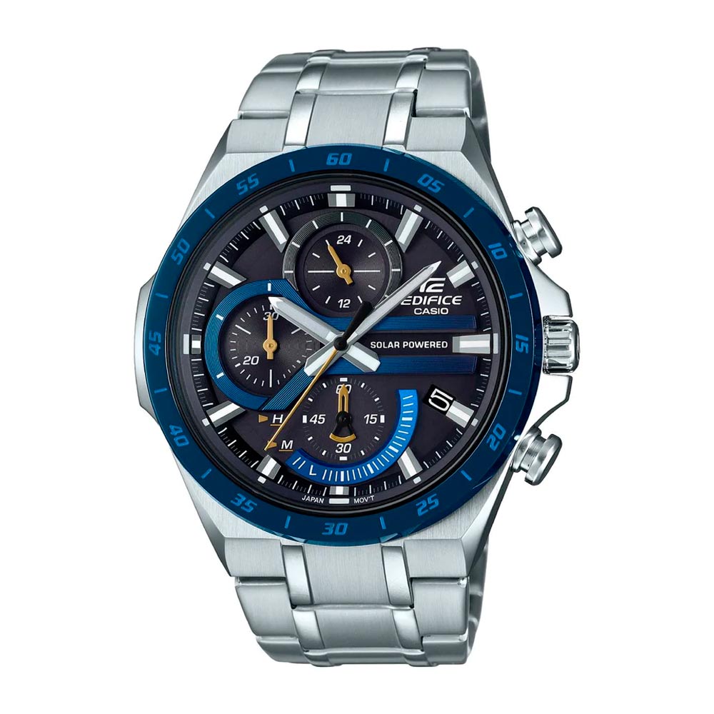 Reloj Casio Edifice EQS-920DB-2AVUDF Tough Solar Dando la Hora