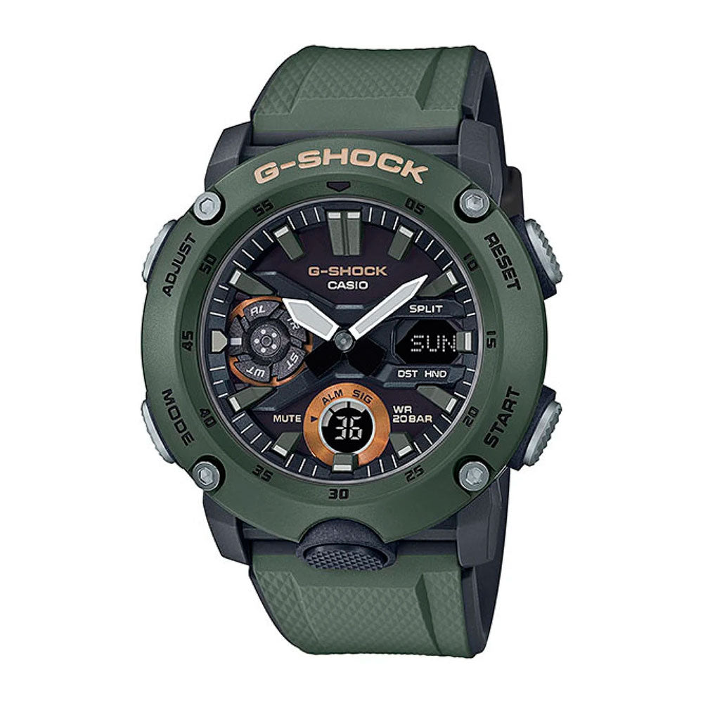 Reloj Casio G-Shock  GA-2000-3ADR Carbon Core - Dando la Hora