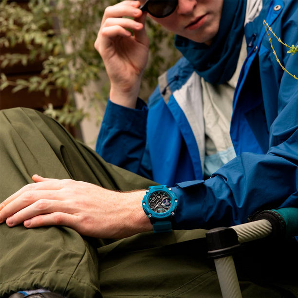 Reloj Casio G-Shock Análogo GA-2200-2ADR Carbon Core- Dando la Hora