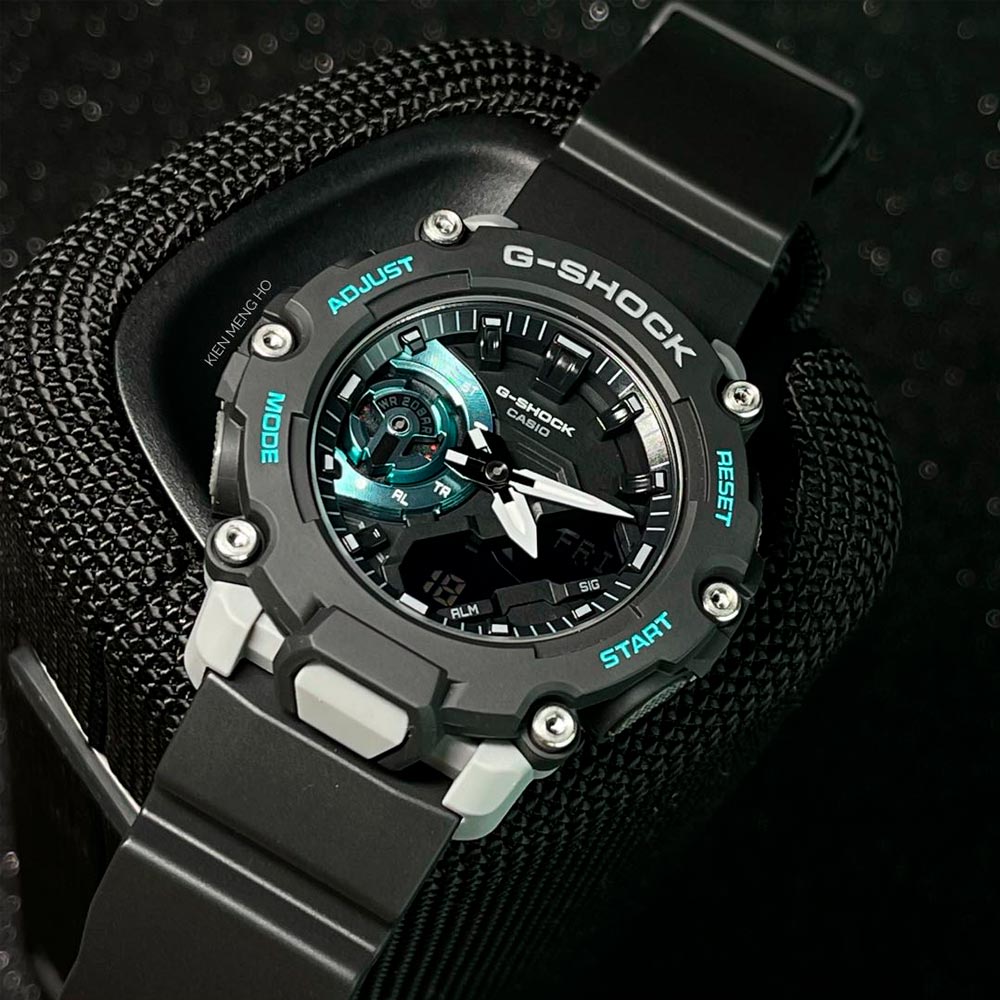 Reloj Casio G-Shock Análogo GA-2200M-1ADR Carbon Core- Dando la