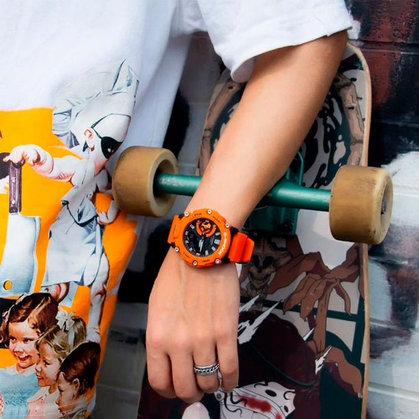 Reloj Casio G-Shock Análogo GA-2200M-4ADR Carbon Core- Dando la Hora