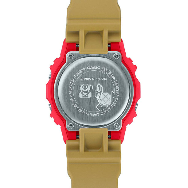 Casio Mario Reloj Casio G-Shock DW-5600SMB-4DR Super Mario Brothers - Dando la Hora ...