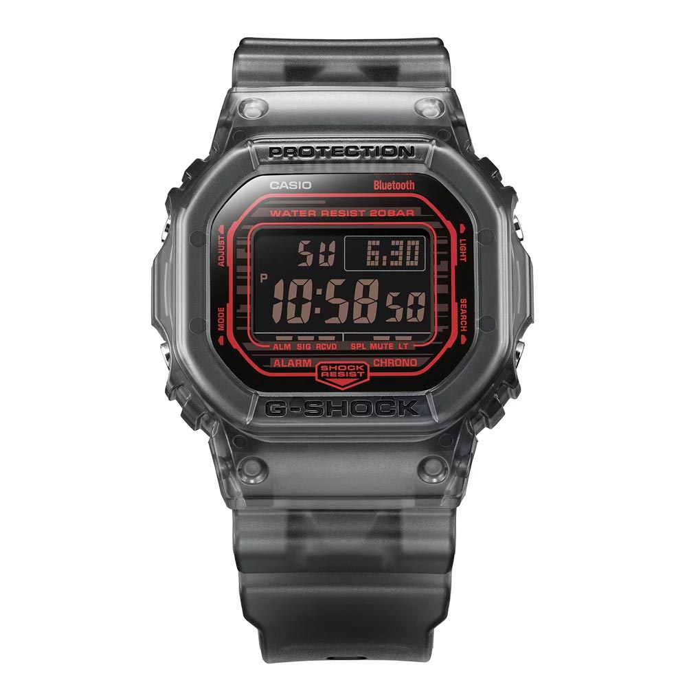 Reloj Casio G-Shock DW-B5600G-1DR Bluetooth - Dando la Hora