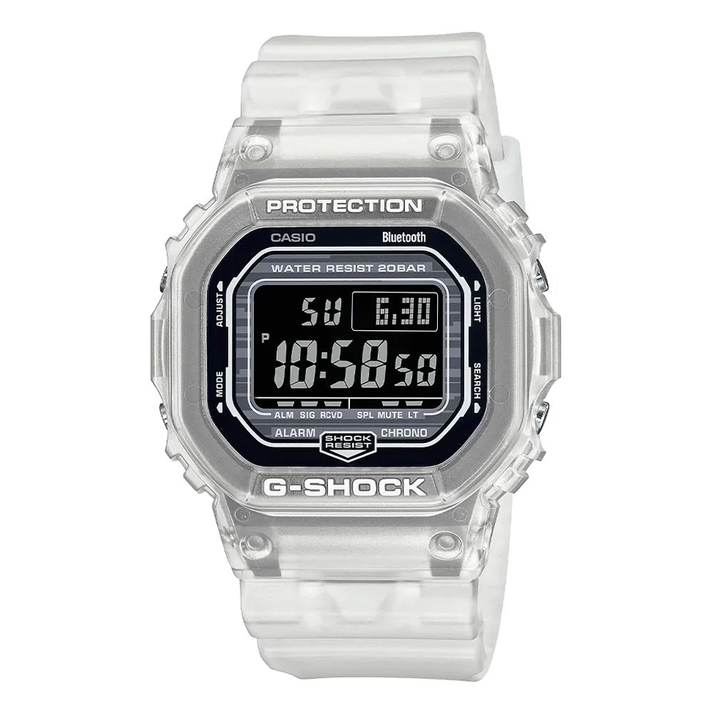 Reloj Casio G-Shock DW-B5600G-7DR Bluetooth - Dando la Hora