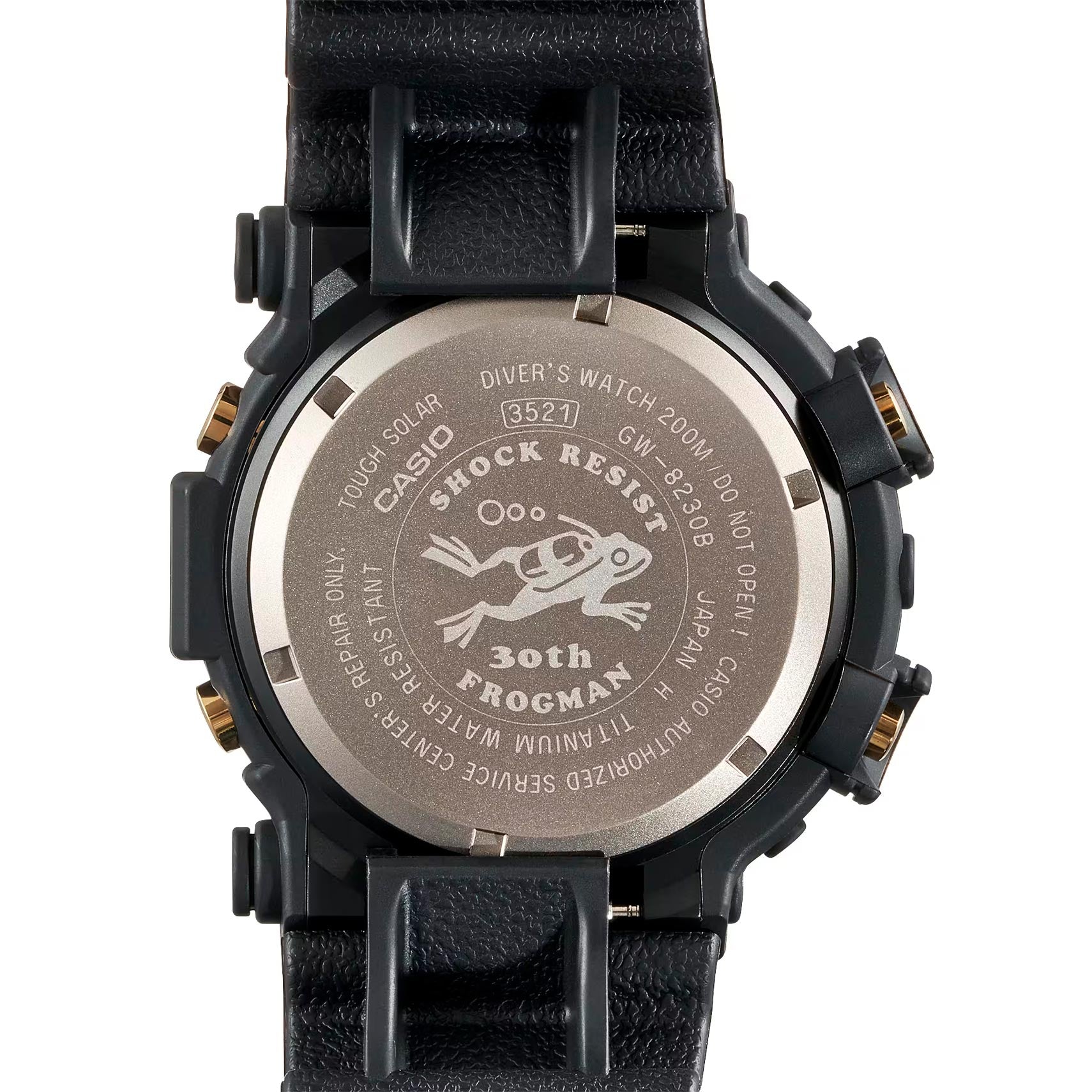 Reloj Casio G-Shock Frogman GW-8230B-9ADR 30th Anniversary - Dando