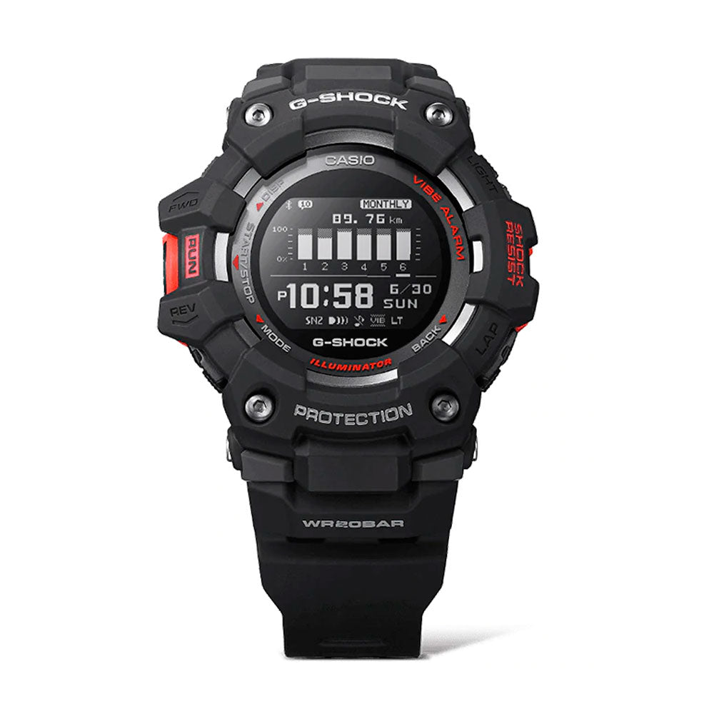 Reloj Casio G-Shock G-SQUAD GBD-100-1DR Bluetooth - Dando la Hora