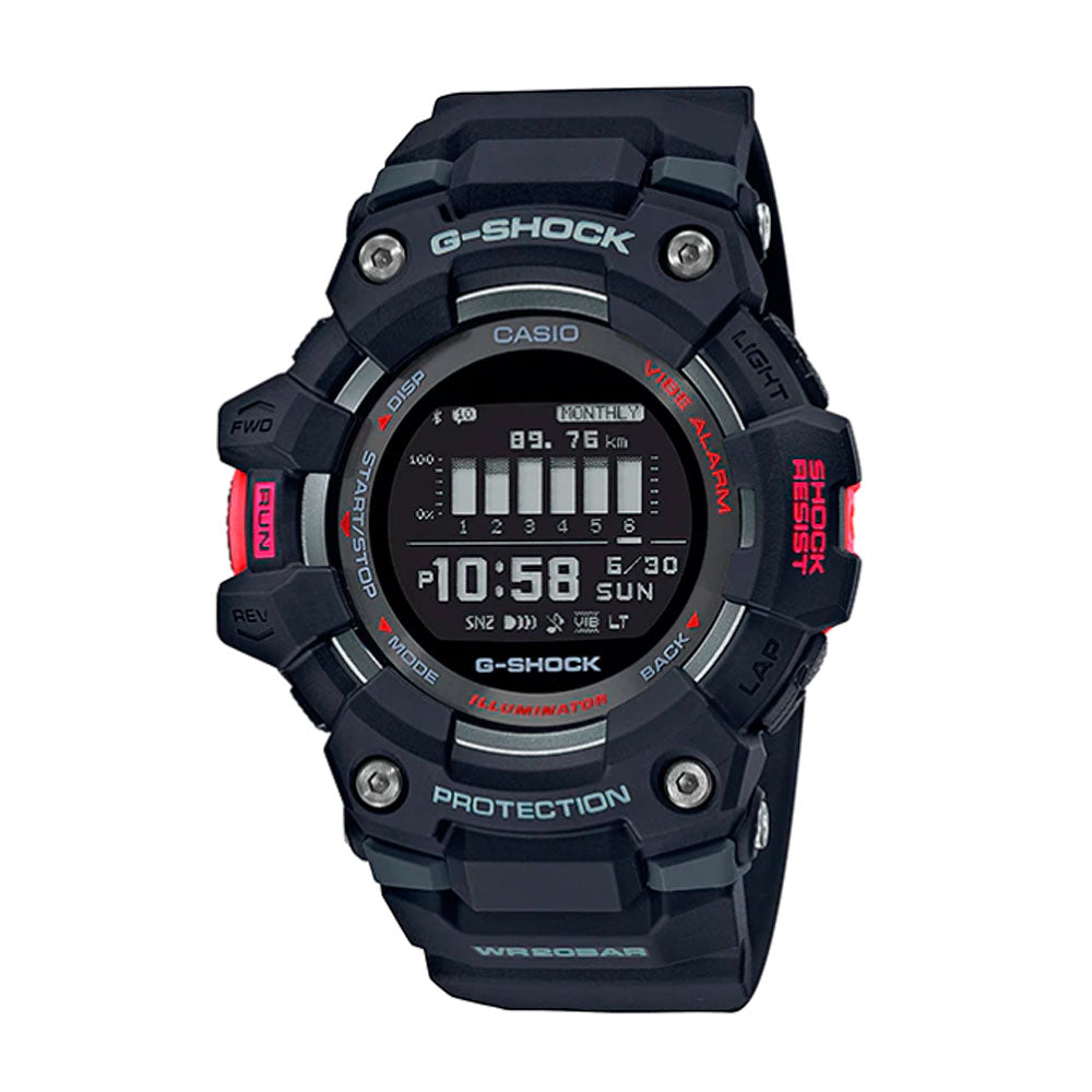 Reloj Casio G-Shock G-SQUAD GBD-100-1DR Bluetooth - Dando la Hora